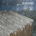 thumbnail image 5 of 2025 New Large Metal Storage Shed, Outdoor Storage Shed, Outdoor Storage Tool Shed with Lockable Doors and Air Vents, Garden Shed for Backyard Garden Patio, 5 of 7