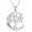 tree of life-style 4, variant on AOBOCO Diamond Tree of Life Necklace for Women Sterling Silver Family Tree of Life Pendant Gift for Mother's Day Anniversary Birthday Christmas Tree Jewelry Gifts for Her