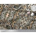 thumbnail image 3 of Soimoi Georgette Viscose Fabric Floral & Paisley Decorative Print Fabric by The Yard 42 Inch Wide, 3 of 3