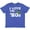 Vintage Royal Blue, variant on Inktastic I Love the '80s-musical Notes Youth T-Shirt