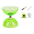 thumbnail image 4 of Juego de diábolo chino con 5 palos para coordinación ojo-mano, con dos palos, para niños, juguete de malabarismo para principiantes. L Verde, 4 of 10