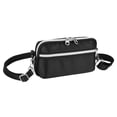 thumbnail image 6 of Portable Nylon Shoulder Bag For Phone And Earphones Adjustable Strap Double Pockets Protective Lining Design, 6 of 9