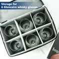 thumbnail image 4 of Storage Box for Glencairn Whisky Glass,6 Whiskey Glasses Holder for Organizer, Fully-Padded Inside with Sturdy Construction, Packing Boxes with Dividers for Moving - Perfect Whiskey Gift, 4 of 6
