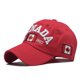 thumbnail image 1 of Gorra de béisbol con letras populares de Canadá, gorra de béisbol canadiense para hombres y mujeres, gorra con visera que combina con todo, 1 of 6