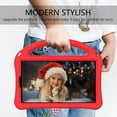 thumbnail image 4 of SaniMore Kiddie Series Case for Samsung Galaxy Tab A7 Lite 8.7" 2021 Model T220/T225 Cover with Screen Protector, Shockproof Lightweight Handle Stand Kids Friendly Protective Cases, Red, 4 of 8