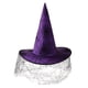 thumbnail image 1 of Sombrero de bruja de Halloween Sunnimix Tocado Elegante fiesta prop, 1 of 8
