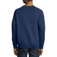thumbnail image 3 of Hanes Men's and Big Men's Nano Premium Soft Lightweight Fleece Sweatshirt, Up to Size 3XL, 3 of 5