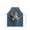 Blue, variant on Denim Cat Pocket Apron 29.5x25.6 Inch, Cute Kitchen Cooking Coverall for Women Men, Adjustable Neck Cooking Bib, Protective Smock for Baking Grilling Gardening