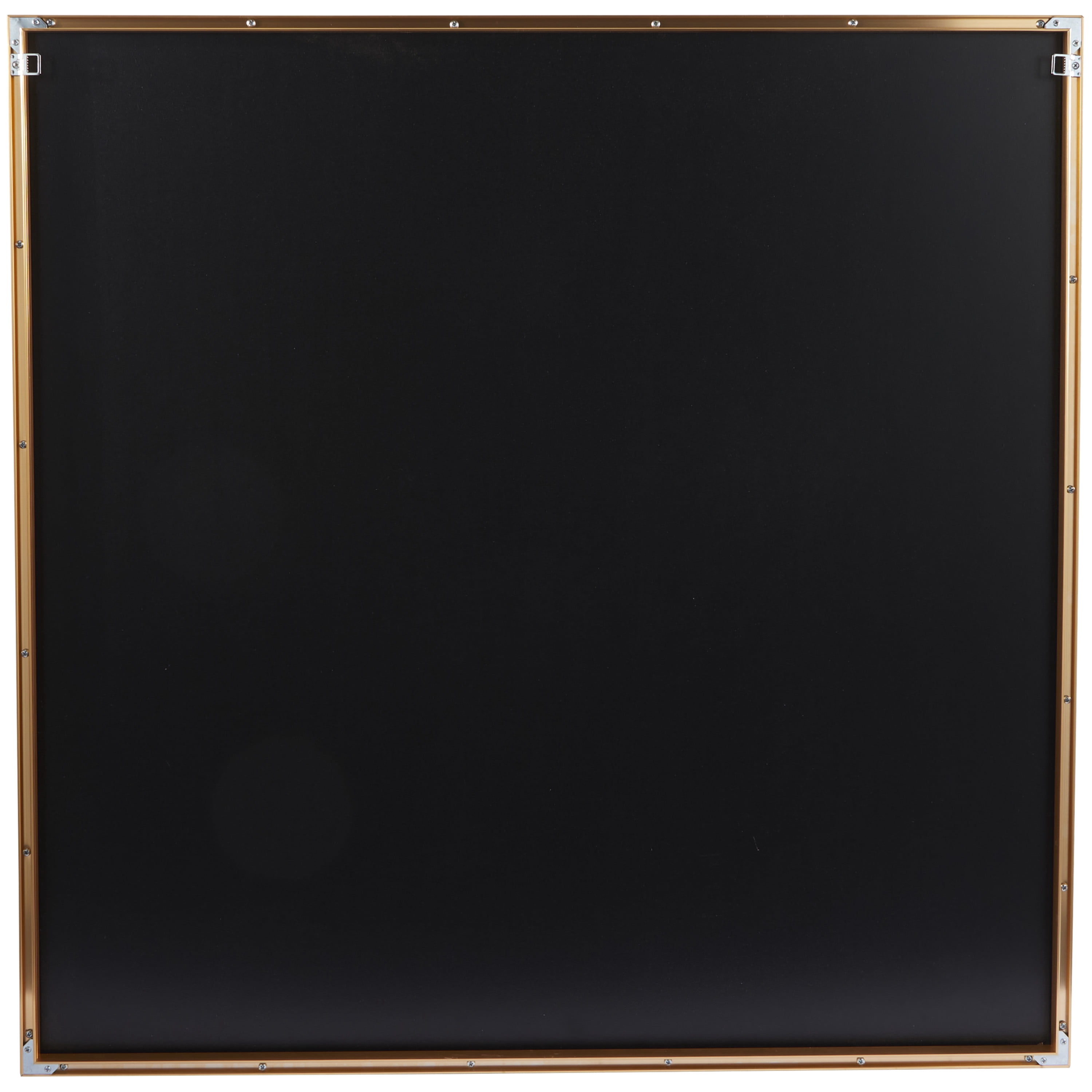40" x 40" Radial Starburst Framed Wall Art with Gold Aluminum Frame, by CosmoLiving by Cosmopolitan