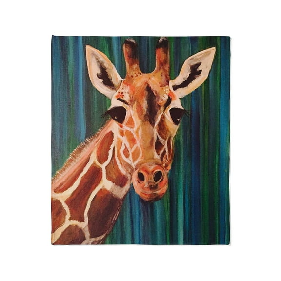 CafePress - Giraffe Throw Blanket - Soft Fleece Throw Blanket, 50"x60" for All Ages