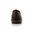 thumbnail image 5 of Ferro Aldo Albertson MFA19706 Men's Wingtip Oxford Spectator Dress Shoes, in Embossed Espresso, Size 8, 5 of 8
