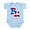 Sky Blue, variant on CafePress - Puerto Rico Body Suit - Baby Light Bodysuit, Size Newborn - 24 Months