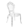 thumbnail image 1 of Heavenly Collection Clear Plastic Armless Chair, 1 of 4
