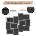 thumbnail image 6 of 12 Opening Photo Frame Family Picture Collage Display Frames 6" X 4" Photo Frame For Wall Decor Gray, 6 of 7