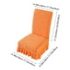 thumbnail image 3 of Funda para Silla de Punto Elástico, Protector para Silla de Comedor Engrosado, Cubre Asiento y Respaldo con Cintas, 58x45 cm / 22.83x17.72 pulgadas, Material de Pelusa para Hogar, Oficina, 3 of 6