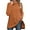 #1 Orange, variant on Sweaters for Women Long Sleeve Pullover Casual Fall Tunic Tops Turtleneck Lightweight Soft Sweaters Side Split Loose Winter Clothes