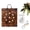 L, variant on KRONDO Elkhorn Fern Mount, Wood Rectangular Wall Mounting Plate for Indoor Outdoor, Vertical Hanging Planter Board for Orchids Plants, Fern Mounting Kit for Patio Porch Living Room Hallway