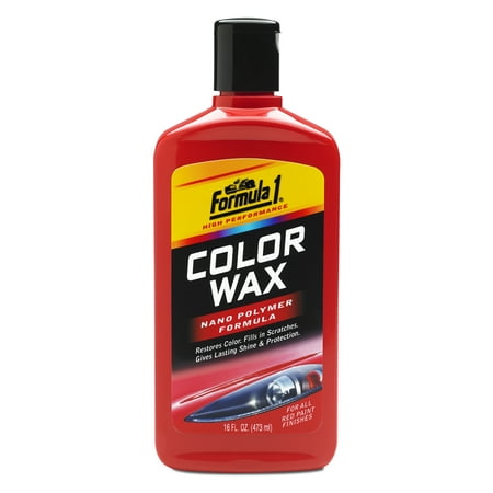 Formula 1 Color Wax - Red (Best Car Wax For Red Cars)