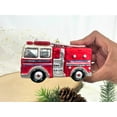 thumbnail image 2 of Christmas By Krebs Blown Glass  Collectible Tree Ornaments  (5" Fire Truck), 2 of 4