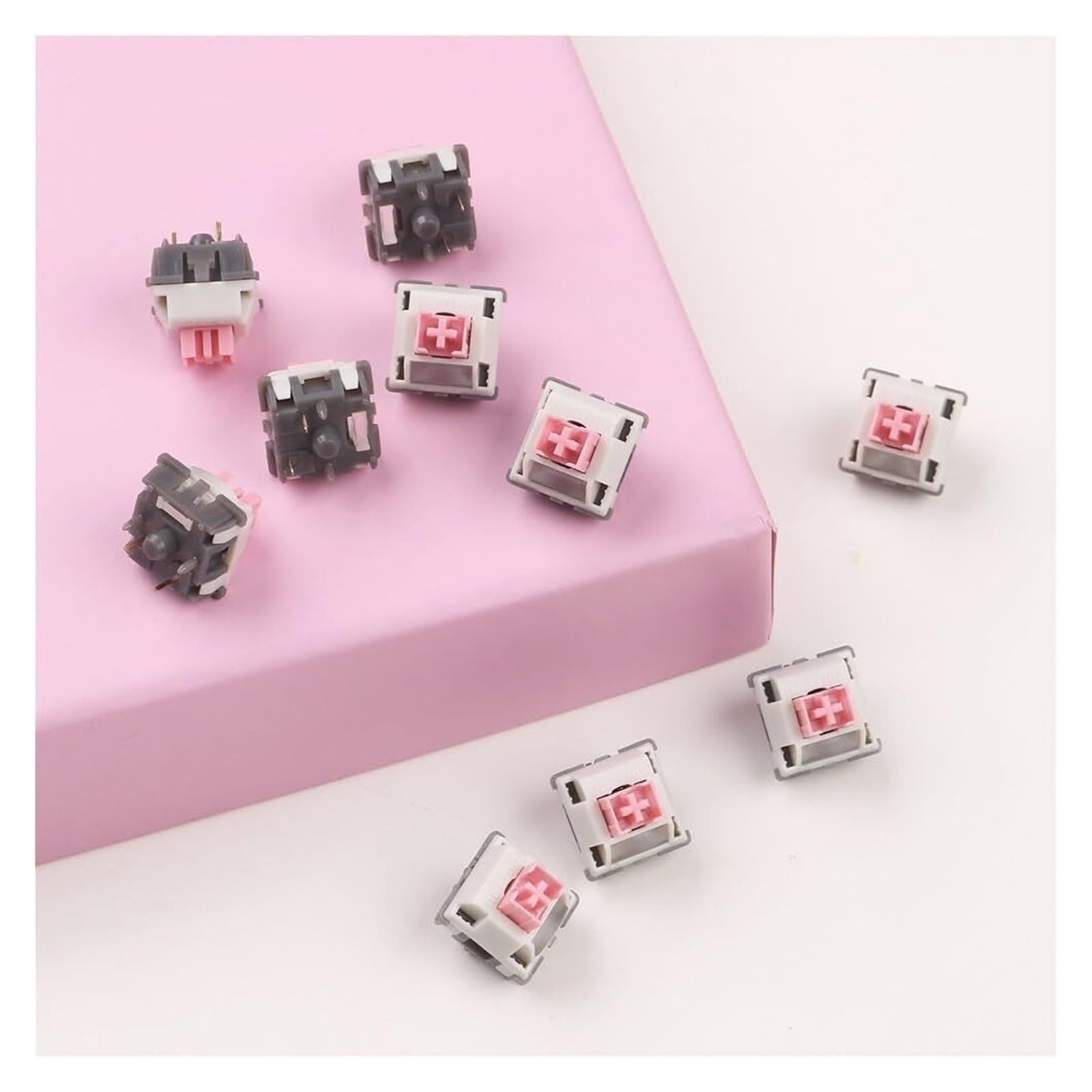 MPXBM For Outemu Butterfly Switch, Pre-Lubed Silent Linear Mechanical Keyboard Switch(110PCS)