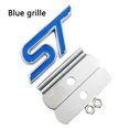 thumbnail image 1 of Metal Red Blue ST Front Grille Sticker Car Head Grill Emblem Badge Chrome Sticker for FORD FIESTA FOCUS MONDEO Auto Car Styling, 1 of 7