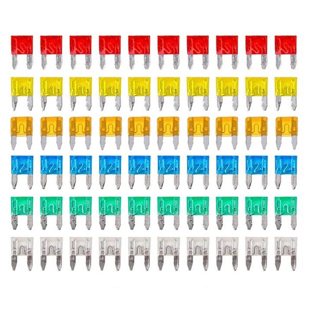 AOKID Car Fuse,60Pcs 5A 10A 15A 20A 25A 30A Auto Car Truck Assortment