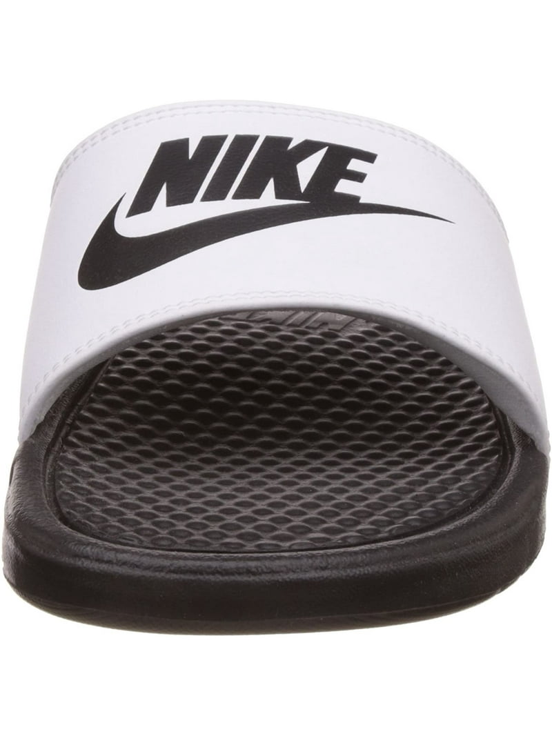 Nike Mens JDI Mismatch Slide Sandals, 818736-011 (Black/White 13 M US) - Walmart.com