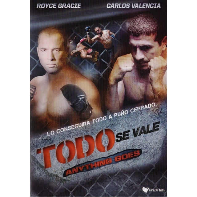 Todo Se Vale Anything Goes PRODISC Royce Gracie Pelicula DVD