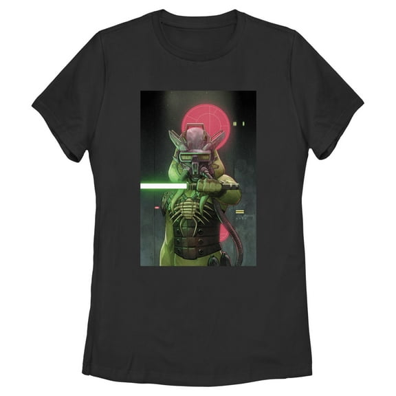 Women's Star Wars The High Republic Twi'lek Poster  Graphic Tee Black Medium