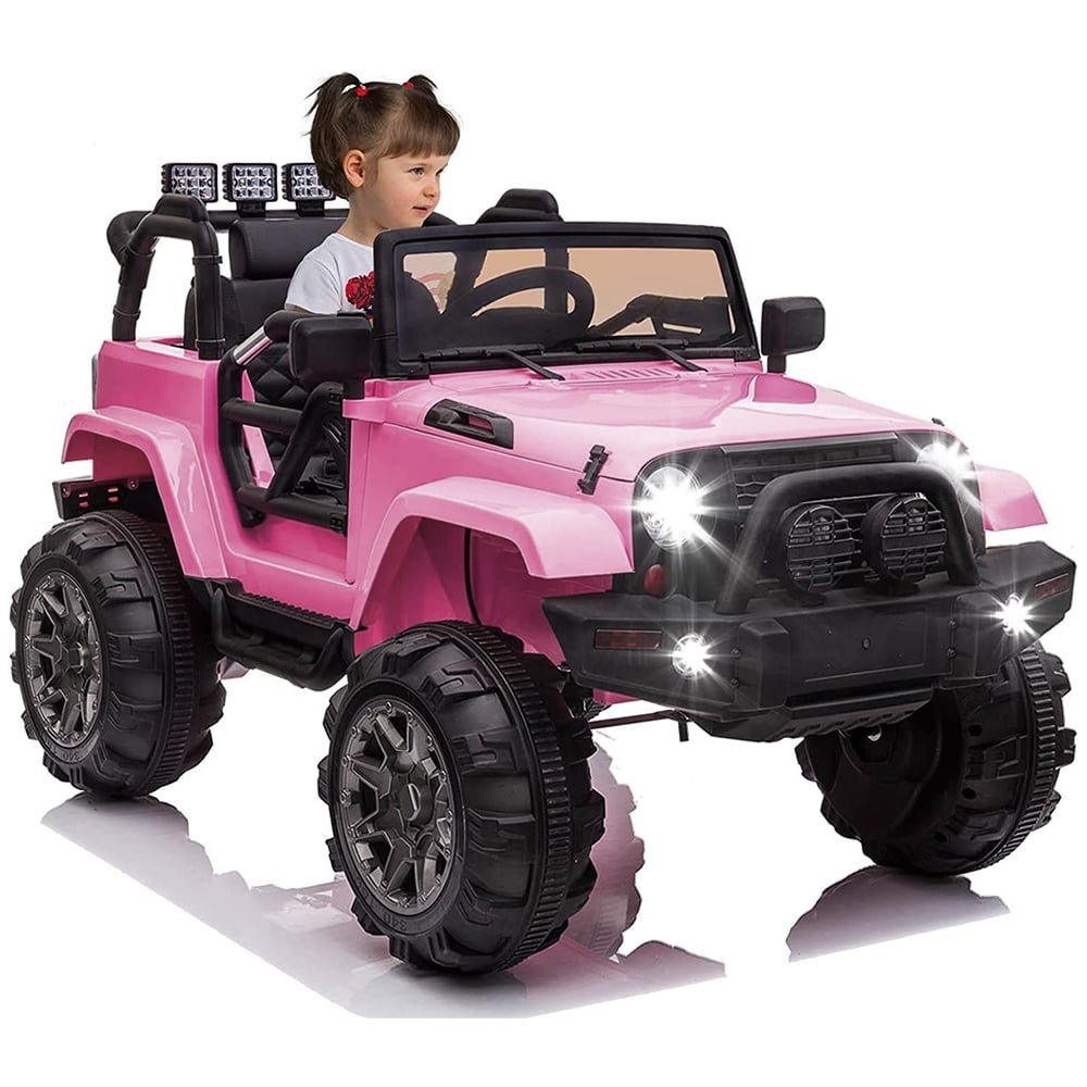 Power 4 Wheels Electric Vehicle for Girls Boys, SEGMART Ride on Cars 12