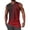 Red, variant on BRGZLK Mens Tank Tops Casual Summer Sleeveless Workout Muscle Tees Gradient Print Crew Neck Training Bodybuilding T Shirts
