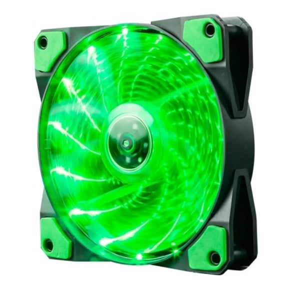 Ventilador para Gabinete Marvo FN-10GN 1,200 RPM Color Verde