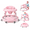 Full Pink, variant on Suihuooo Baby Walker with Wheels, Height Adjustable, Non-Slip Brake Pads, Foldable Activity Walker for Boys and Girls 6-18 Months,Full Pink