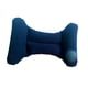 thumbnail image 4 of Almohada de viaje inflable, almohada de espalda, prensa para inflar, forma de H, inflable para tren Flocado azul marino, 4 of 9