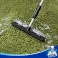thumbnail image 3 of MR.SIGA Pet Hair Removal Rubber Broom with Built in Squeegee, 3 in 1 Floor Brush for Carpet, 61 inch Adjustable Handle, Includes 1 Microfiber Cloth for Floor Dusting, 3 of 10