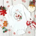 thumbnail image 5 of Body de bebé personalizado "Papá Noel, por favor, deténgase aquí" para la fiesta de Navidad del bebé, traje para recién nacido, mono, ropa para niño pequeño, 5 of 5