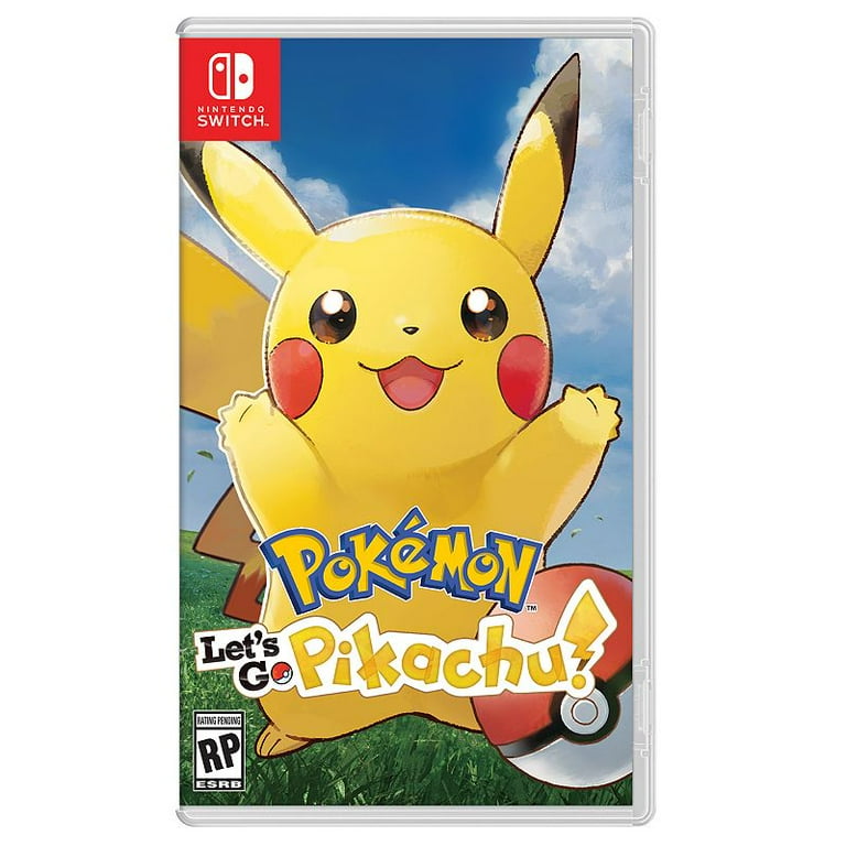 Nintendo Switch Pokemon Game: Let's Go, Pikachu! Physical Edition