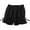 Black, variant on JLMSPLWG Girl Bows Shorts Lace Hem Teens Summer Shorts Pant Girls Loose Summer Casual Shorts Pants Toddler High Waist Short Pants Bottoms Kids Clothes