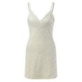 thumbnail image 4 of Ketyyh-chn99 Robes d'Invitée de Mariage pour Femmes 2024 Robe Élégante pour Femme Robe de Fête Décontractée Robes d'Été pour Femmes Manches Courtes Tendance Imprimée Robe Midi de Plage Jaune,P, 4 of 4