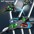thumbnail image 6 of Skyriders Rc Jet, Rc Stunt Fighter Jet Toy with 360° Flips & LED Lights, Remote Control Foam Airplane, Rechargeable Hovering Fighter Helicopter for Beginners, 6 of 7