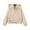 Beige, variant on Kids Girls Jacket Boys Windbreaker Jacket Hoodie Zip Up Girls Lightweight Jacket Fall Outfits Kids Clothes Girls Size 6-7 Years