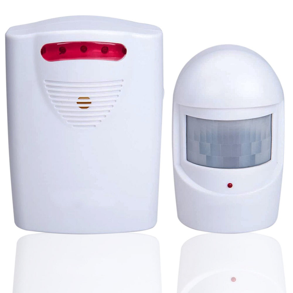 New Wireless Driveway Alarm Infrared Motion Sensor Home Garage