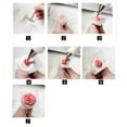 thumbnail image 3 of DEEPCRAFF Flower Nail Decorating Tool with Smooth Rotating Base for Cupcake Icing and Baking Decoration, 3 of 7