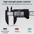 thumbnail image 4 of Kenally Pantalla digital Vernier Caliper LCD 0.01 mm / 0.001 pulgadas Micrómetro Calibre Regla Longitud Profundidad Acero inoxidable Portátil de mano Medidores de medidas dimensionales Tipo 7 Kenally TO001041-07, 4 of 6