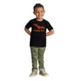 thumbnail image 3 of Cute Haunted House Halloween Bat Toddler Boy Girl T Shirt Infant Toddler Brisco Brands 12M, 3 of 6