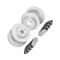 thumbnail image 3 of KarParts360 For Kia K900 2016 2017 Brake Set Front and Rear | Cast Iron Rotor Material | Performance / Racing Driving Style | Plain Rotor Style, 3 of 4