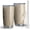 White, variant on 20oz Insulated Car Cup with Silver Base, Stainless Steel Travel Tumbler with Telescopic Straw and Lid, 360° Full Wrap Printed, Wood Print