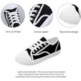 thumbnail image 3 of Womens Canvas Shoes Lightweight Slip-On Espadrilles for Women - Comfortable Casual Summer Shoes, Breathable Canvas Flats with Espadrille Sole, Perfect for Beach, Travel, 3 of 8