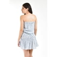 thumbnail image 3 of Vestido strapless Roman Fashion Juvenil 21122 Azul rayas, 3 of 6