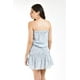 thumbnail image 3 of Vestido de rayas strapless Roman Fashion /Juvenil, 21122 (Azul rayas) multicolor G, 3 of 6